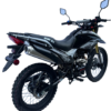 Hawk DLX 250cc Fuel Injected Dual Sport Dirt Bike, 5-Speed Manual, Electric Start, 21/18 inch Wheels, Ages 16 and up - Black