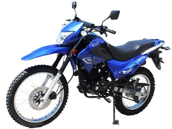 Hawk-X 250cc Dual Sport Dirt Bike, 5-Speed Manual, Electric Start, 21/18 inch Wheels, DOT Approved, Ages 16 and up - Red