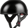 Hh-45 Half Helmet Naked Black Md