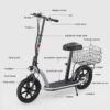 Hiboy ECOM 14 48V/10Ah 450W Big Wheel Electric Scooter