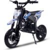 Hooligan Kids Gas Dirt Bike, Electric Start, Automatic 72cc 4-Stroke, Ages 8 and up - Blue