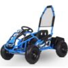 Interceptor Kids Electric Go Kart, 48v 1000w, Full Suspension, Ages 8 and up - Red
