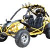 Jaguar 200 DLX Buggy Go Kart, Electric Start, Automatic with Reverse, 10-inch Alloy Wheels, Ages 16 and up - Red