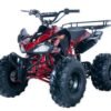 Jet9 125cc Sport ATV, Automatic with Reverse 8 inch Wheels, Rear Rack, Front Bumper, Ages 12 and up - Blue