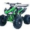 Jet9 125cc Sport ATV, Automatic with Reverse 8 inch Wheels, Rear Rack, Front Bumper, Ages 12 and up - Blue