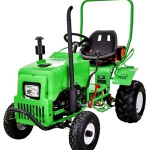 kids-gas-mini-tractor-125cc-engine-with-electric-start-automatic-with-reverse-ages-12-and-up-green