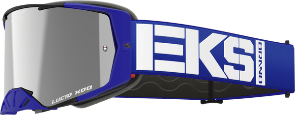 Lucid Caliber Goggle Royal Blue Silver Mirror Lens