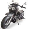Maddog Gen I 150cc Street Scooter, Automatic, Front Disc Brake, 12 inch Aluminum Wheels - Matte Black