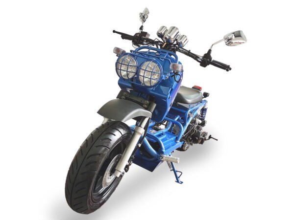 Maddog Gen I 150cc Street Scooter, Automatic, Front Disc Brake, 12 inch Aluminum Wheels - Matte Black