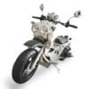 Maddog Gen I 50cc Street Scooter, Automatic, Front Disc Brake, 12 inch Aluminum Wheels, 50 State Legal - Metallic White