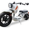 Maddog Gen V 50cc Street Scooter, Automatic, Front Disc Brake, 14 inch Aluminum Wheels, Digital Speedometer, LED Lights - Metallic White