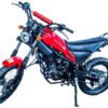 Magician 250 Enduro Bike, 5-Speed Manual, Electric Start, (19/16) Wheels - Red