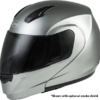 Md-04 Modular Helmet Metallic Silver 2x