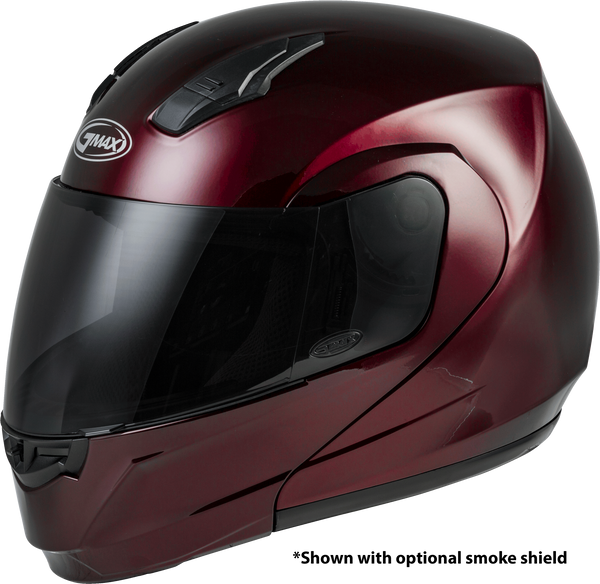 Md-04 Modular Helmet Wine Red Lg