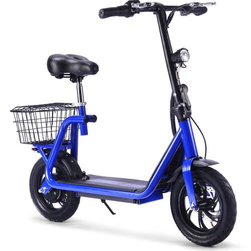 Metro Electric Scooter, 36v 500w Lithium - Blue