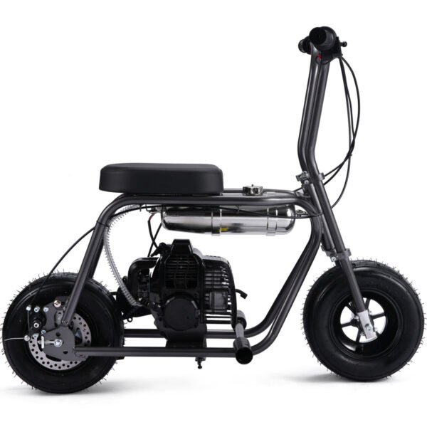 Micro 49cc 2-Stroke Gas Mini Bike - Black