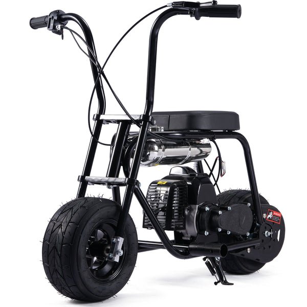 Micro 49cc 2-Stroke Gas Mini Bike - Black