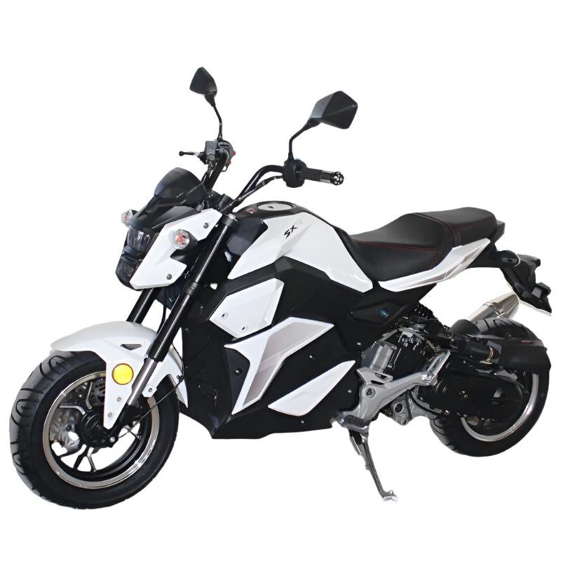 Mini Max 50cc Motorcycle, Automatic, Front Disc Brake, 12 inch Aluminum Wheels, 50 State Legal - Metallic Red