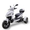 Mojo 150cc Street Trike, Automatic, Disc Brakes, Aluminum Wheels, Trunk and Windshield Included - Metallic Blue