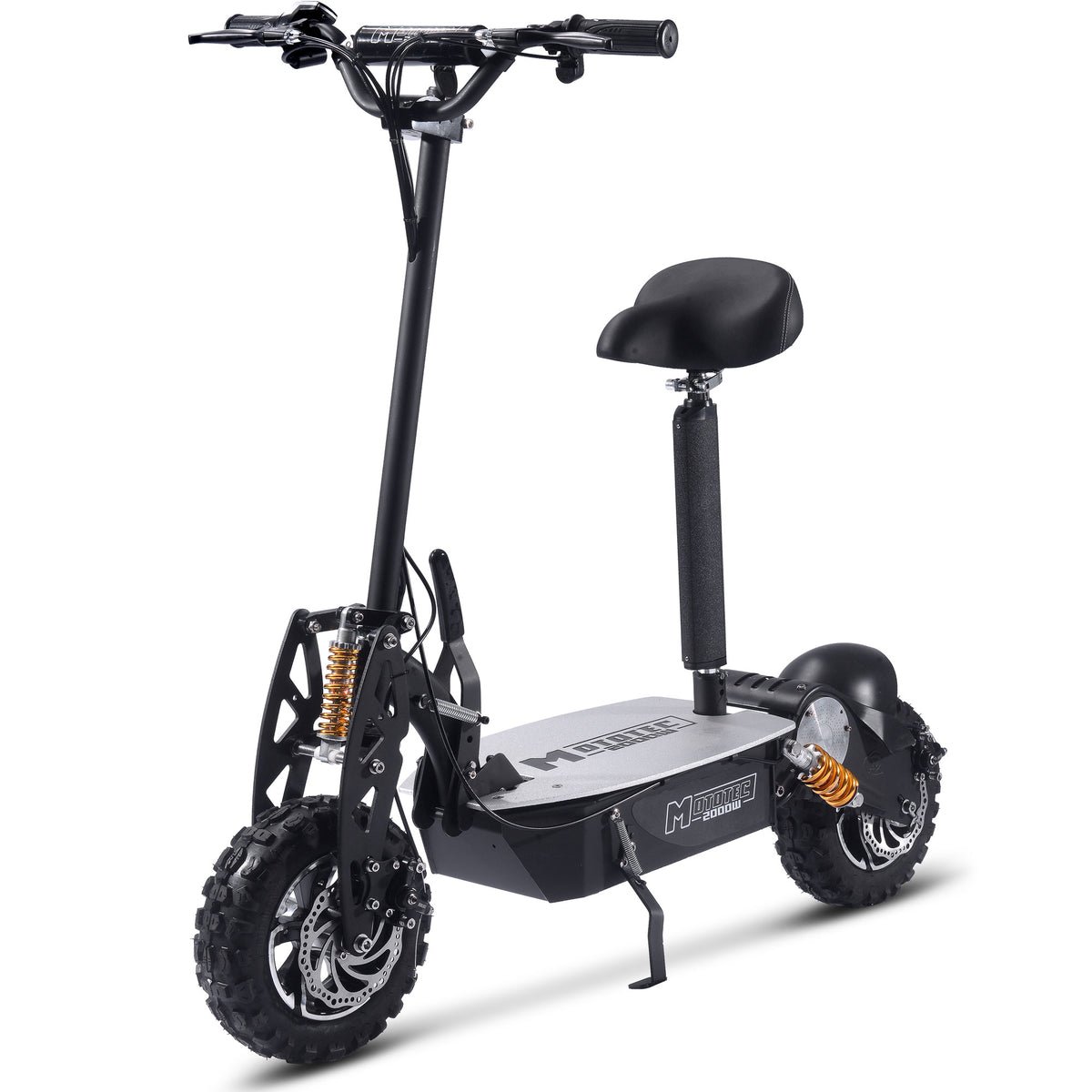 Buy MotoTec 2000W Seated Off-Road Scooter - MotoTec 2000W 48V Seated Off-Road Chain-Drive Scooter view 2