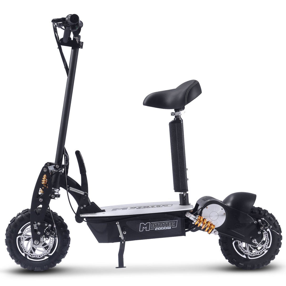 Buy MotoTec 2000W Seated Off-Road Scooter - MotoTec 2000W 48V Seated Off-Road Chain-Drive Scooter view 3