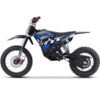 MotoTec 60v Pro Electric Dirt Bike 2000W Lithium Blue