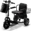 MotoTec Folding Mobility Electric Trike 48V/15.6Ah 1000W Dual Motor