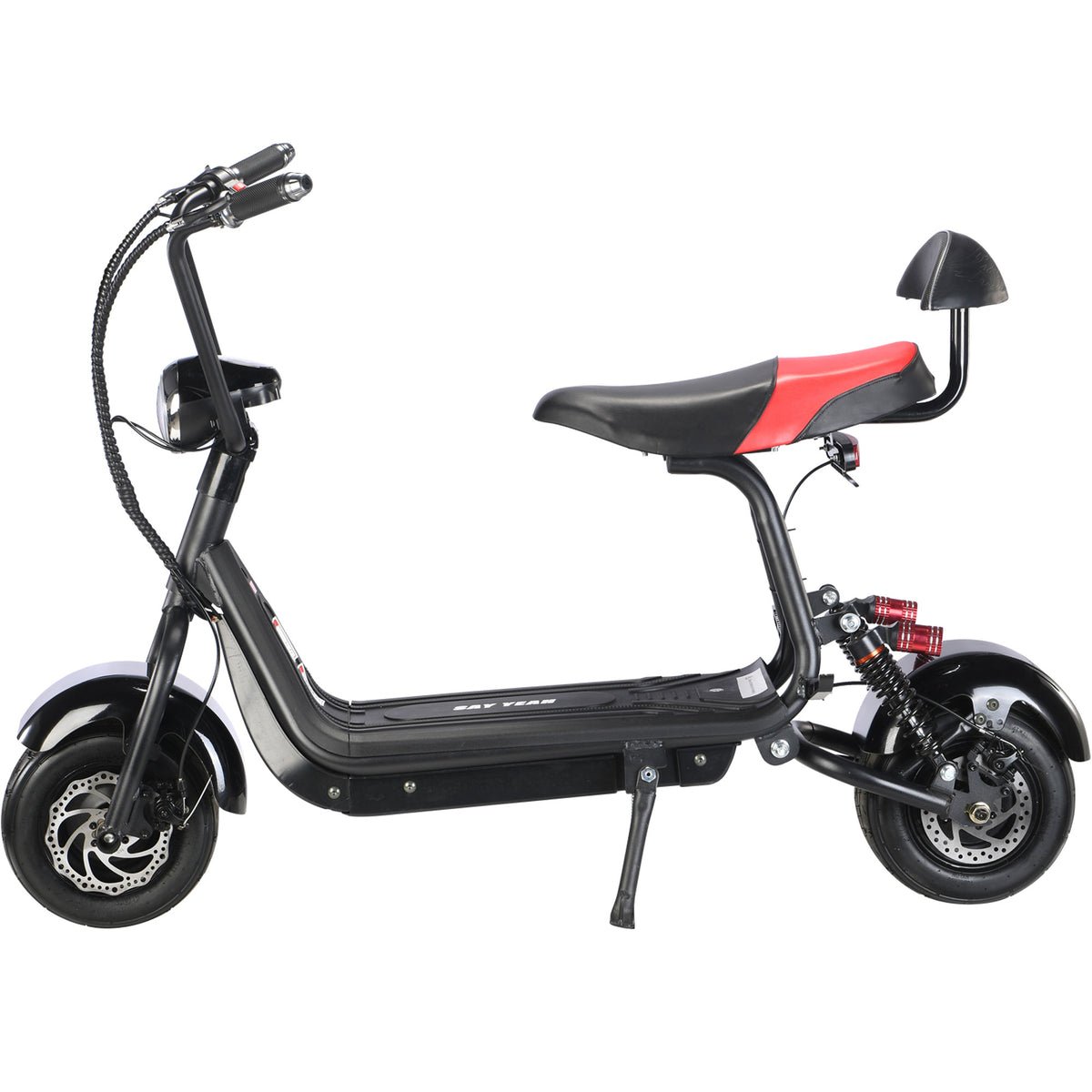 Buy MotoTec Mini Fat Tire Seated Scooter - MotoTec Mini Fat Tire Seated Electric Scooter 500W view 3