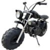 Mudstar Gas Powered Mini Bike, 196cc 6.5hp 4-Stroke - Black