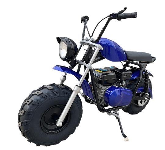 Mudstar Gas Powered Mini Bike, 196cc 6.5hp 4-Stroke - Black