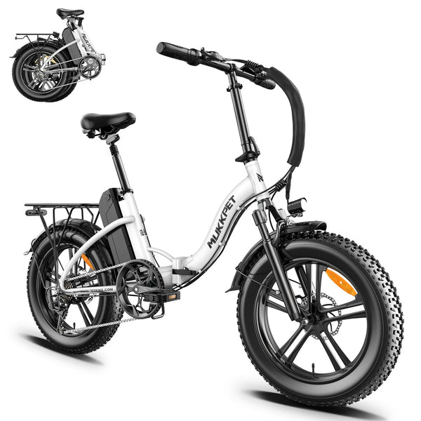 Mukkpet GL Step-Thru Folding 750W 48V Fat Tire Electric Bike