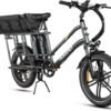 Mukkpet Stepwagon 48V Dual-Battery Step-Thru Cargo Utility Electric Bike