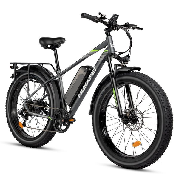 Mukkpet Suburban 750W Fat Tire Electric Bike