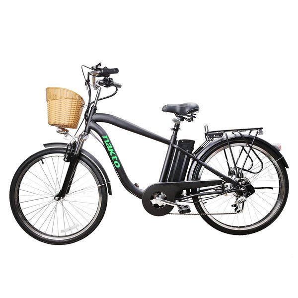 Nakto Camel City 26” Men’s Cruiser Electric Bike 250W 36V With Basket