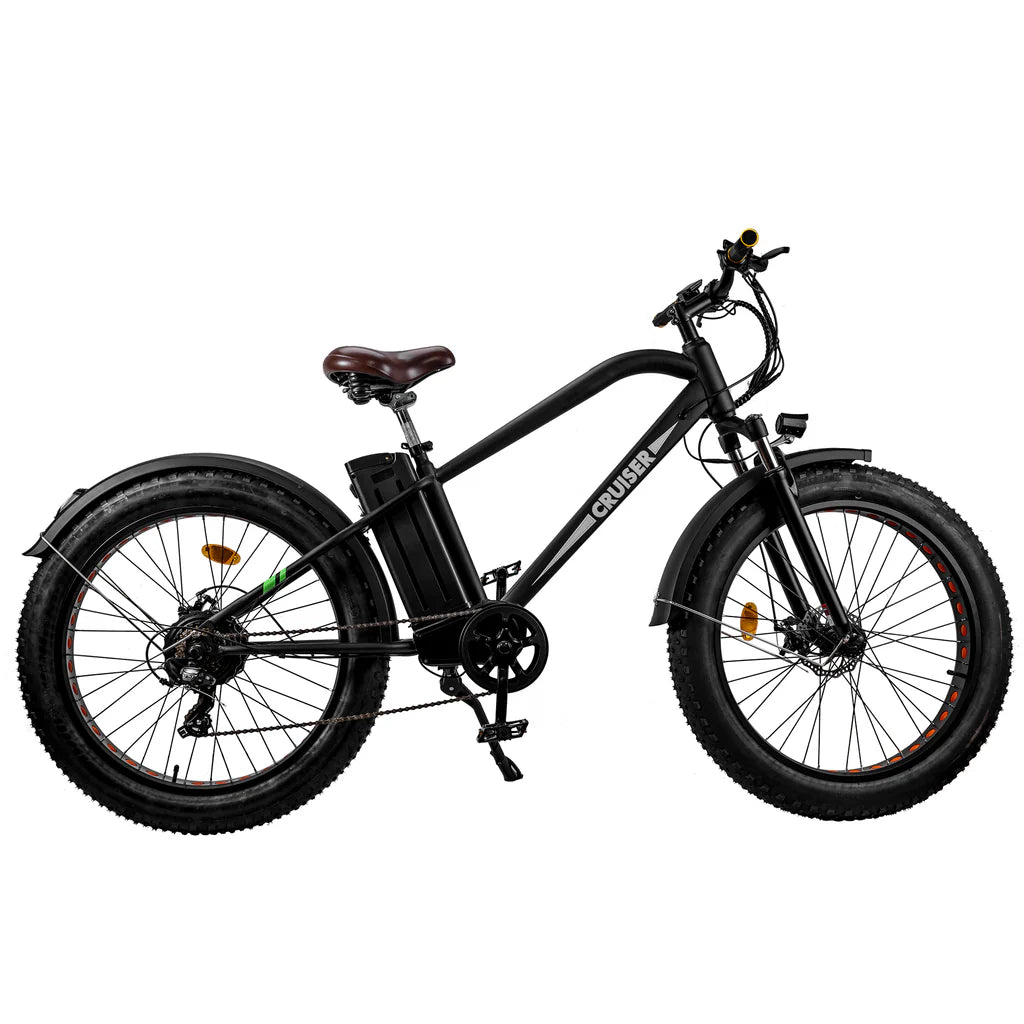 Buy NAKTO Cruiser 2 750W Fat Tire E-Bike - NAKTO Cruiser 2 48V 12Ah 750W Fat Tire Electric Cruiser view 2