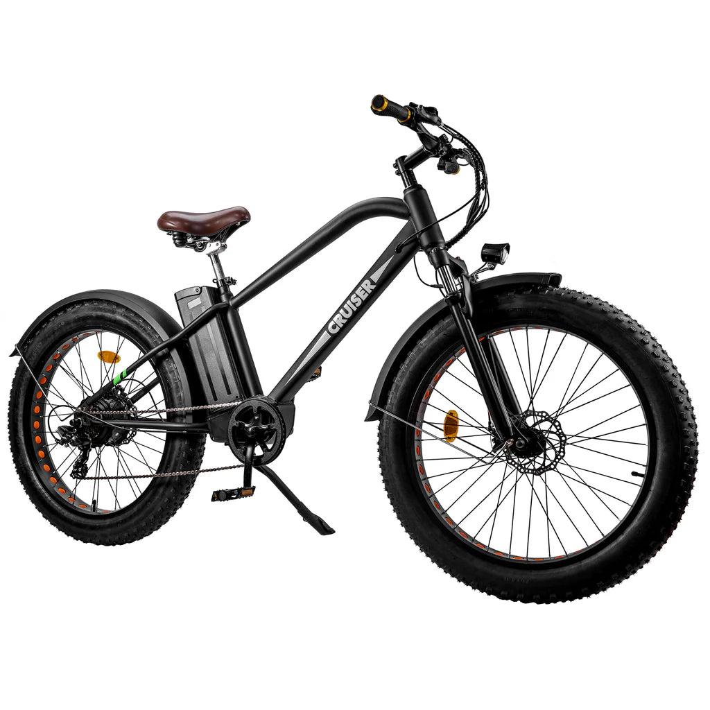 Buy NAKTO Cruiser 2 750W Fat Tire E-Bike - NAKTO Cruiser 2 48V 12Ah 750W Fat Tire Electric Cruiser view 3