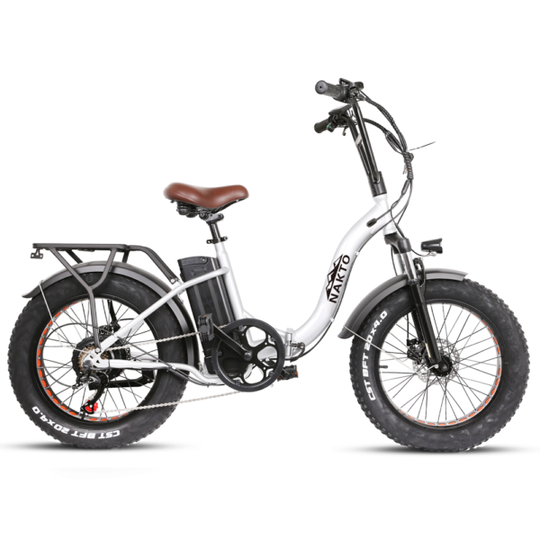 NAKTO Folding Ox 48V/12Ah 500W Fat Tire Electric Bike