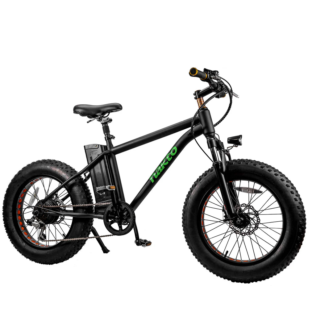Buy NAKTO Mini Cruiser 2 Fat Tire E-Bike - NAKTO Mini Cruiser 2 Compact Fat Tire Electric Bike 500W view 2