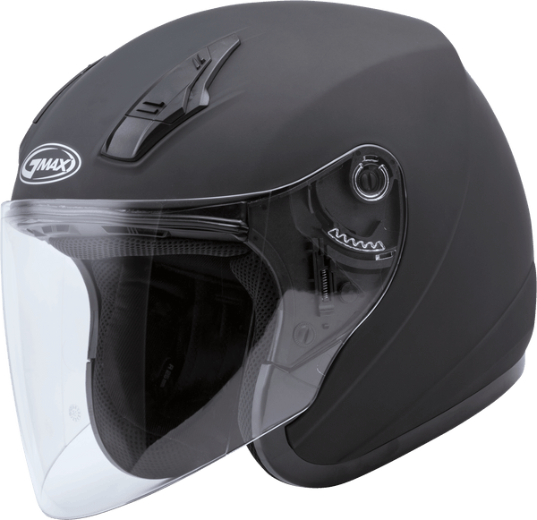 Of-17 Open-Face Helmet Matte Black Xl
