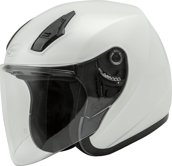 Of-17 Open-Face Helmet Pearl White Sm