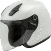 Of-17 Open-Face Helmet Pearl White Xs