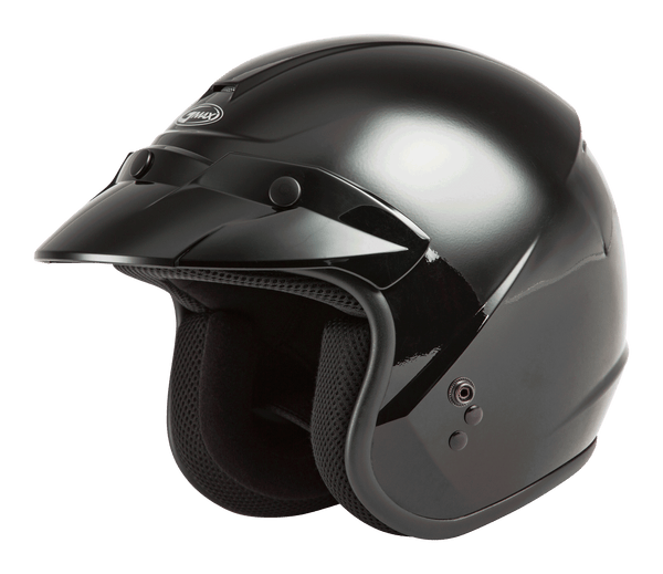 Of-2 Open-Face Helmet Black Md