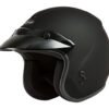Of-2 Open-Face Helmet Matte Black 2x