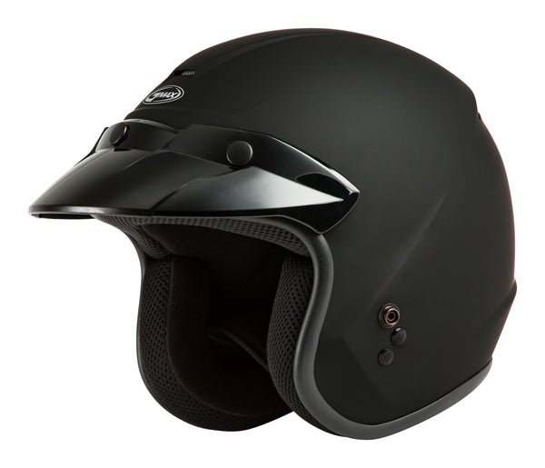 Of-2 Open-Face Helmet Matte Black 2x