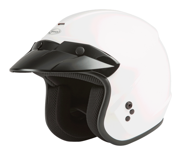 Of-2 Open-Face Helmet White Lg