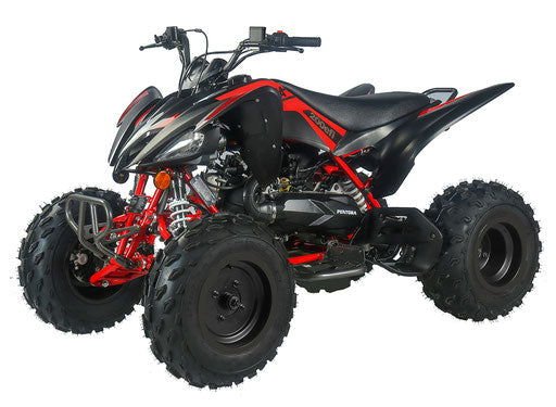Pentora 200cc EFI Sport ATV, Fully Auto with Reverse - Red