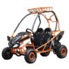 PGO 200GVS Kids Gas Go Kart, 6.5hp 196cc engine with Electric Start, Automatic Torque Converter, Ages 8 and up - Red