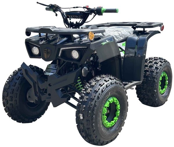 Phantom 125cc Kids ATV, 8-inch Wheels, Automatic with Reverse, Ages 12 and up - Black