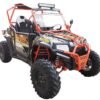 Predator 400FX UTV Side-by-Side, Electric Start, Shaft-Drive Automatic with Reverse, Ages 16 and up - Blue