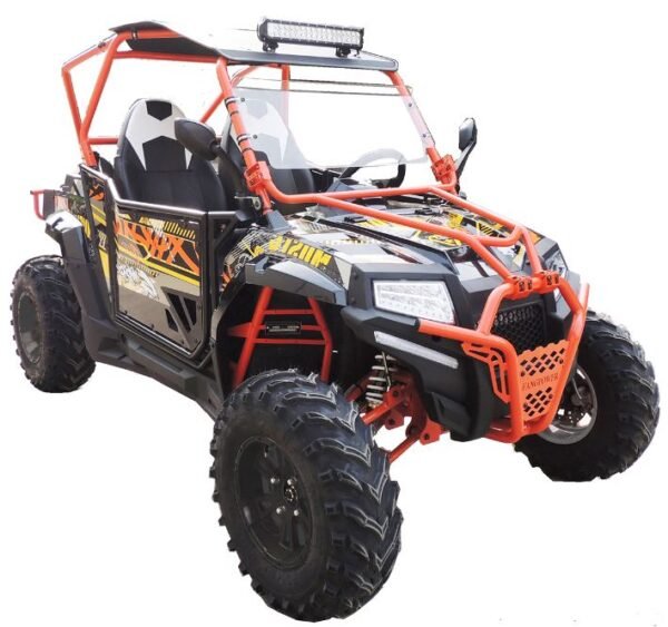 Predator 400FX UTV Side-by-Side, Electric Start, Shaft-Drive Automatic with Reverse, Ages 16 and up - Blue